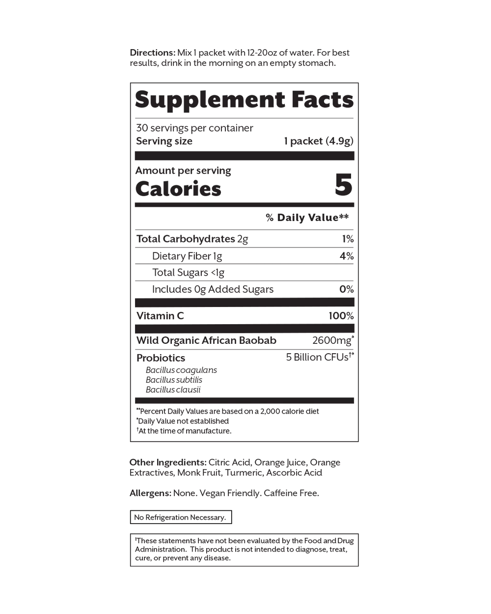 Debloat: Prebiotic + Probiotic