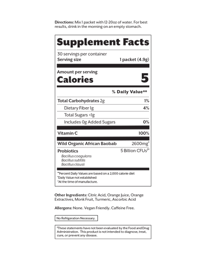 Debloat: Prebiotic + Probiotic